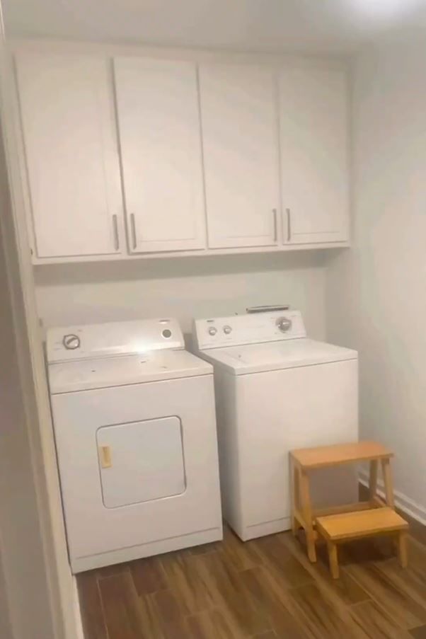 White Laundry Room